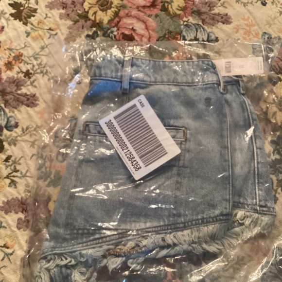 NWT Anthropologie Pilcro Micro Denim Shorts Size 31 - Picture 6 of 6